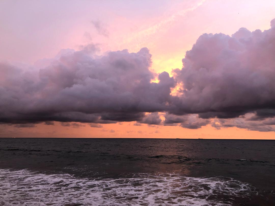 Sonnenuntergang Kribi