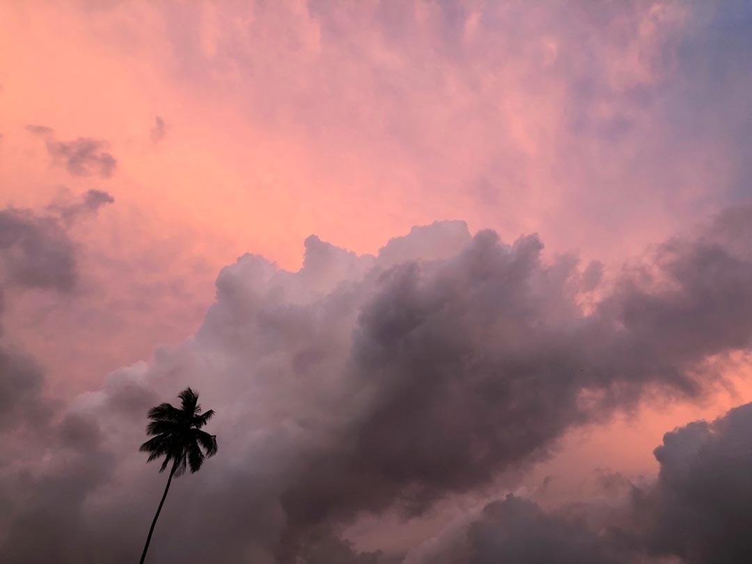 Himmel über Kribi